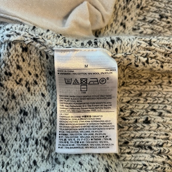 Banana Republic tunic length wool blend cardigan - Picture 3 of 5